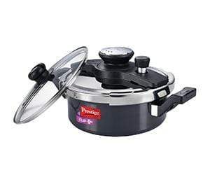Prestige Svachh Clip-on Mini Hard Anodized 2 Litre Pressure Cooker
