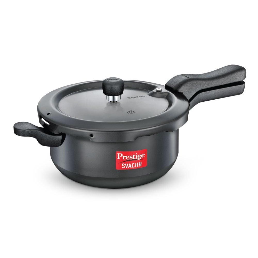 Prestige Svachh Induction Base Hard Anadoised Pressure Cooker 3.5 Litre