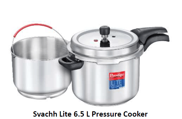 Prestige Svachh Lite Stainless Steel Pressure Cooker