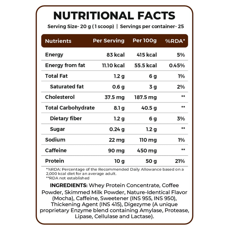 Protein Coffee - Ripped Up Nutrition