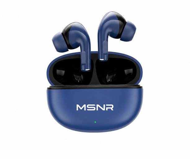 MSNR Rizz Buds Immersio Dolby Audio, 3D Soundstage Wireless Earbuds Deep Bass 4 Bluetooth Gaming