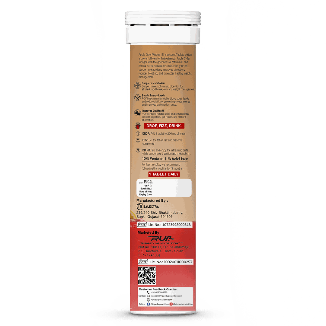 RUN ACV - Gut Health+Weight Management - Ripped Up Nutrition