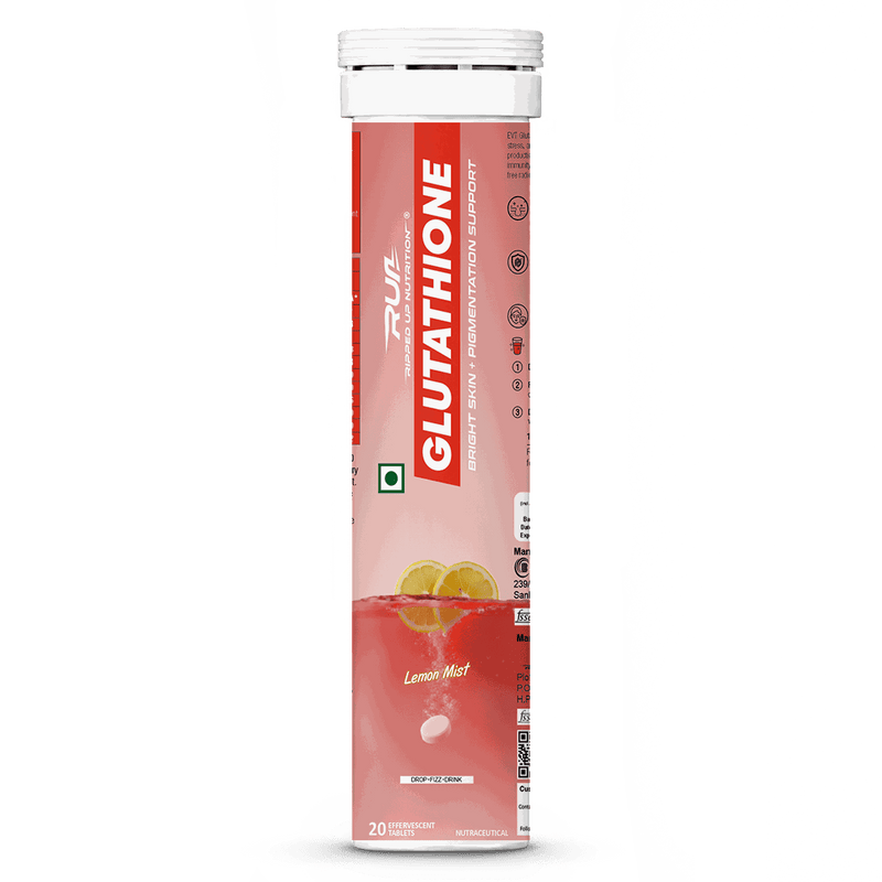 RUN Glutathione - Bright Skin+Pigmentation Support - Ripped Up Nutrition