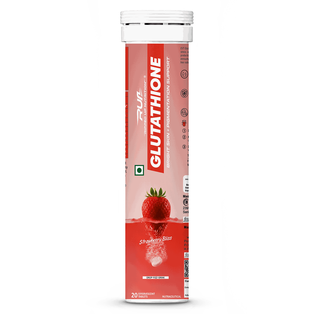 RUN Glutathione - Bright Skin+Pigmentation Support - Ripped Up Nutrition