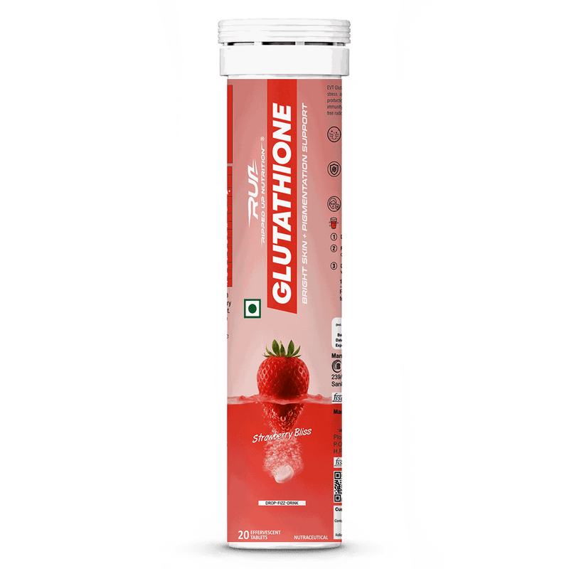 RUN Glutathione - Bright Skin+Pigmentation Support - Ripped Up Nutrition