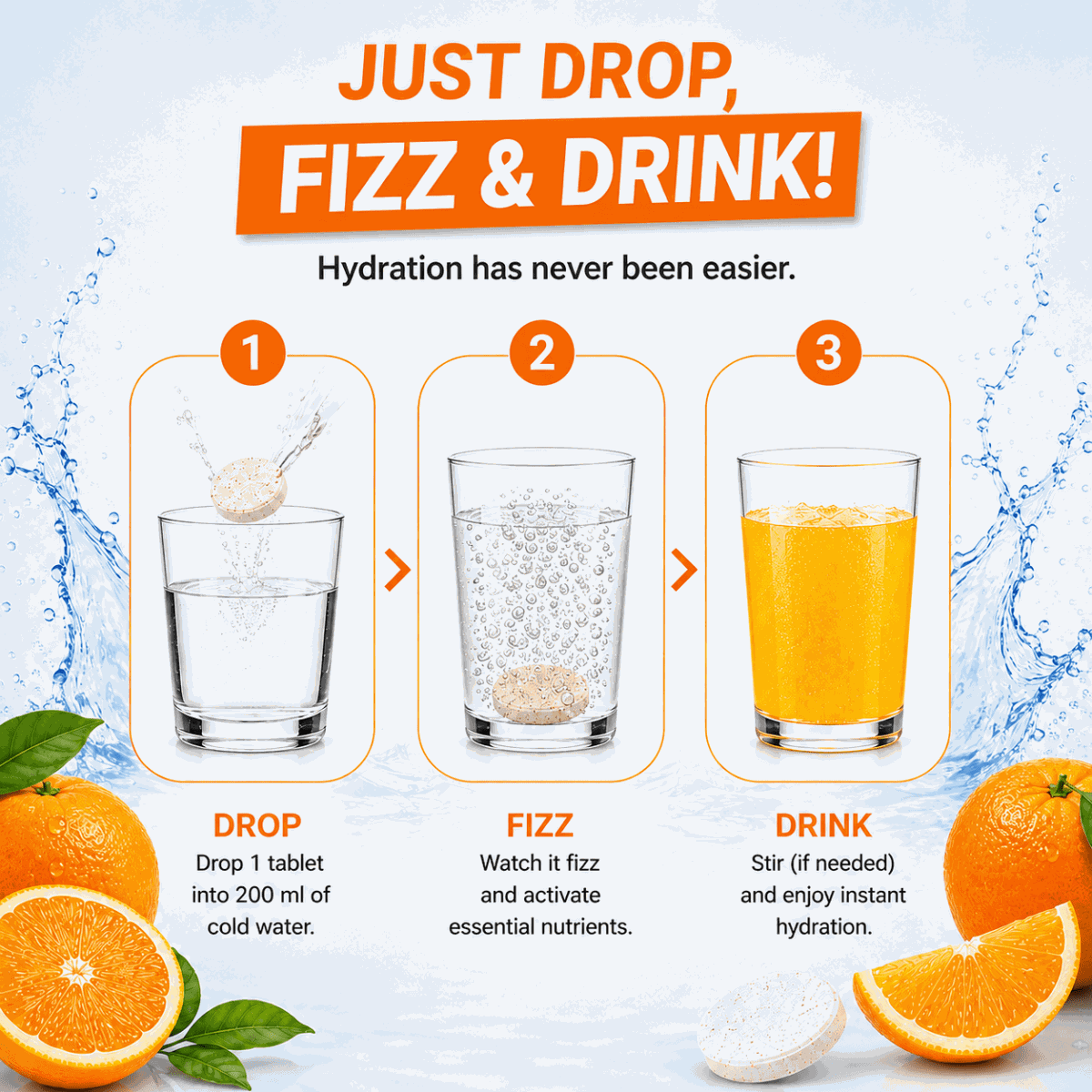 RUN Hydration - Instant Electrolytes + Vitamins - Ripped Up Nutrition