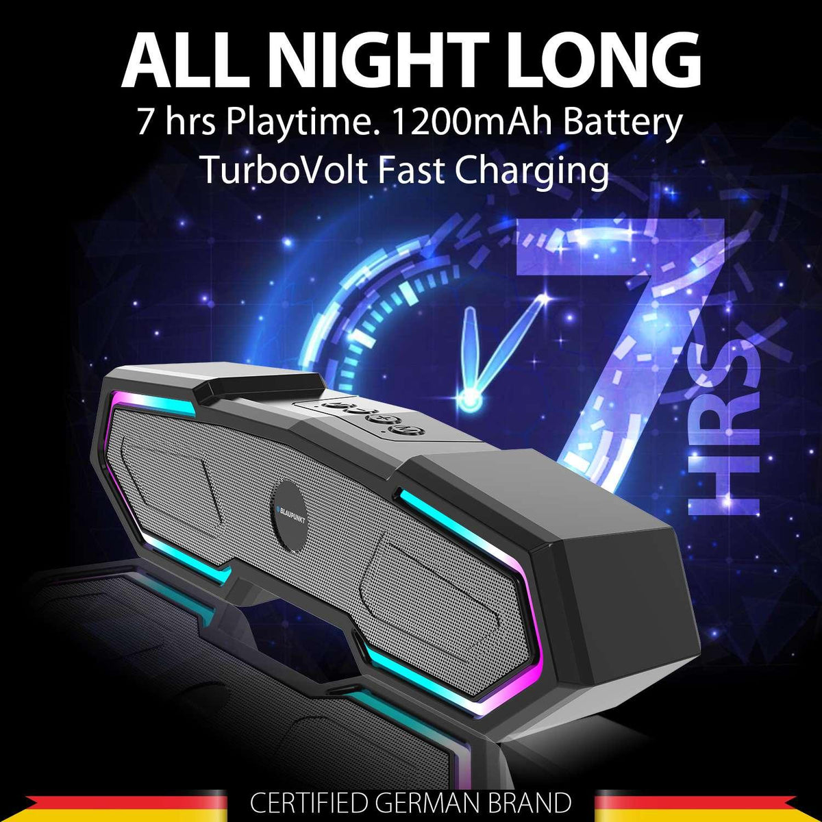 SBA15 Gaming Bluetooth Soundbar 16W - Blaupunkt India