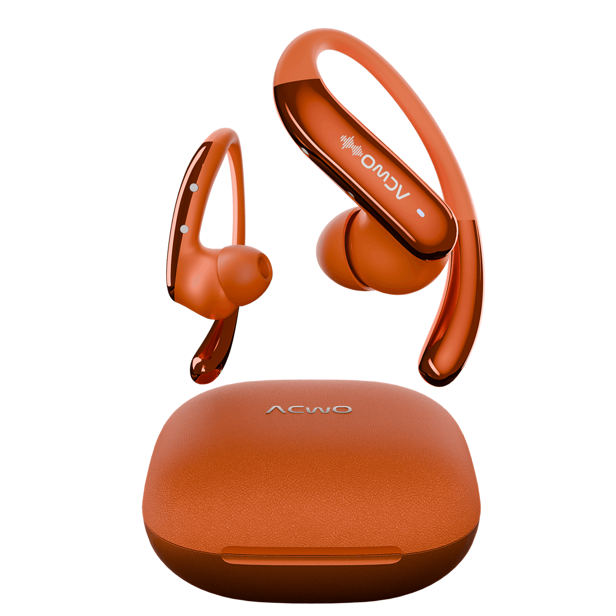 DwOTS Sense Pro open-ear TWS earbuds with wide-band ANC up to 42dB, skin-friendly ear hooks and Bluetooth 6.0