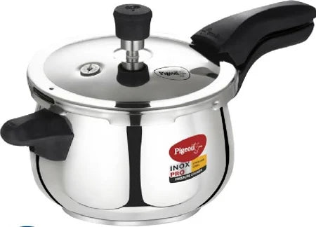 Pigeon Inox Pro Stainless Steel Pressure Cooker | 5Ltr
