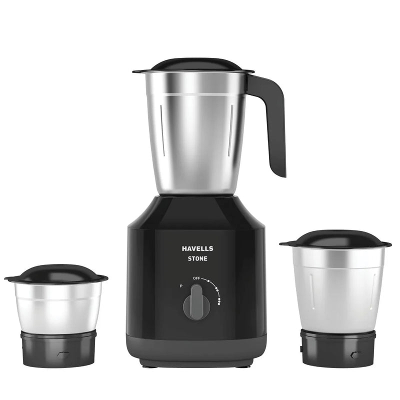 Havells Stone Mixer Grinder | 500W | 3 Jar