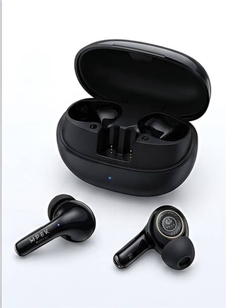 MMPSKminus SUPEREME Buds with AI Audio, 48H Playtime Quad Mic ENC 13mm Driver Type C 27 Bluetooth Gaming