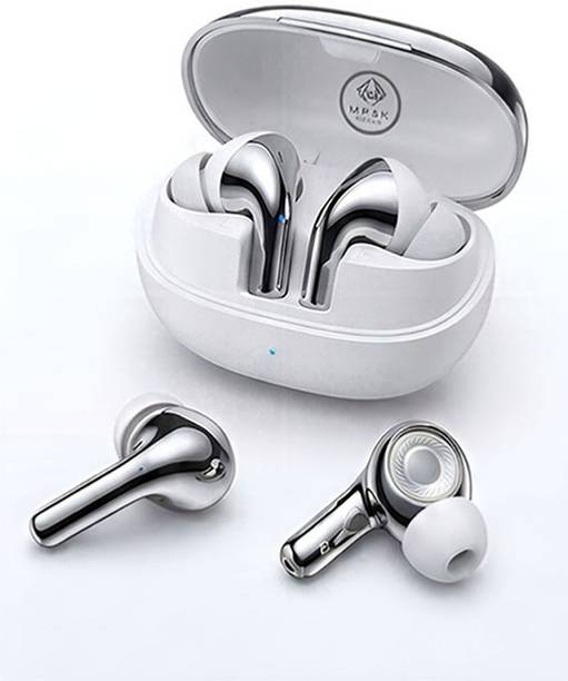 MMPSKminus SUPEREME Buds with AI Audio, 48H Playtime Quad Mic ENC 13mm Driver Type C 27 Bluetooth Gaming