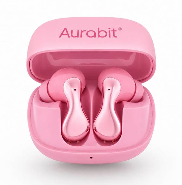 Aurabit SuperPods Earbuds High Bass Audio, 48Hrs Playtime Asap Charge 37 Bluetooth