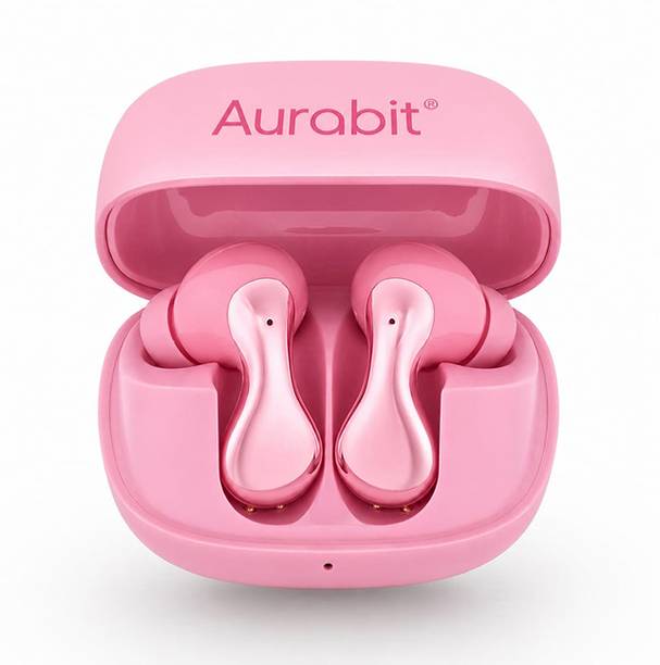 Aurabit SuperPods Earbuds High Bass Audio, 48Hrs Playtime Asap Charge 46 Bluetooth