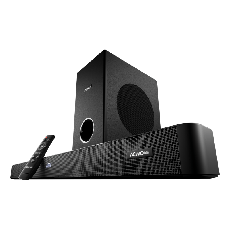 Sphōrika N333 , 325W Powerful Output , 2.1 Channel Soundbar , Wireless Woofer , Deep Bass & Surround Sound