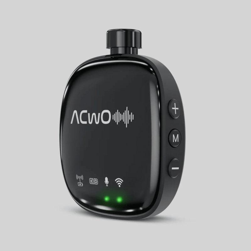 ACwo AwM 102 wireless microphone with AI-ENC technology