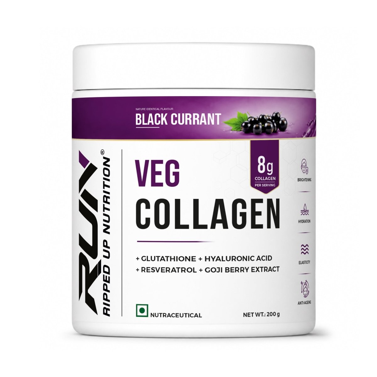 Veg Collagen for Glow - Plant Based - Ripped Up Nutrition