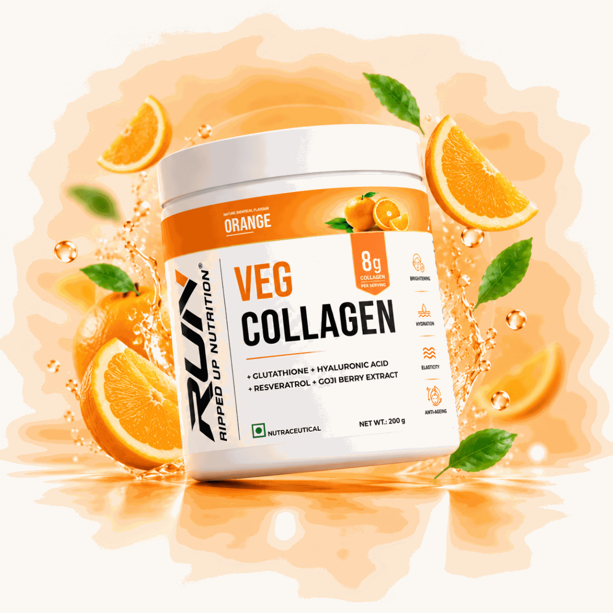 Veg Collagen for Glow - Plant Based - Ripped Up Nutrition