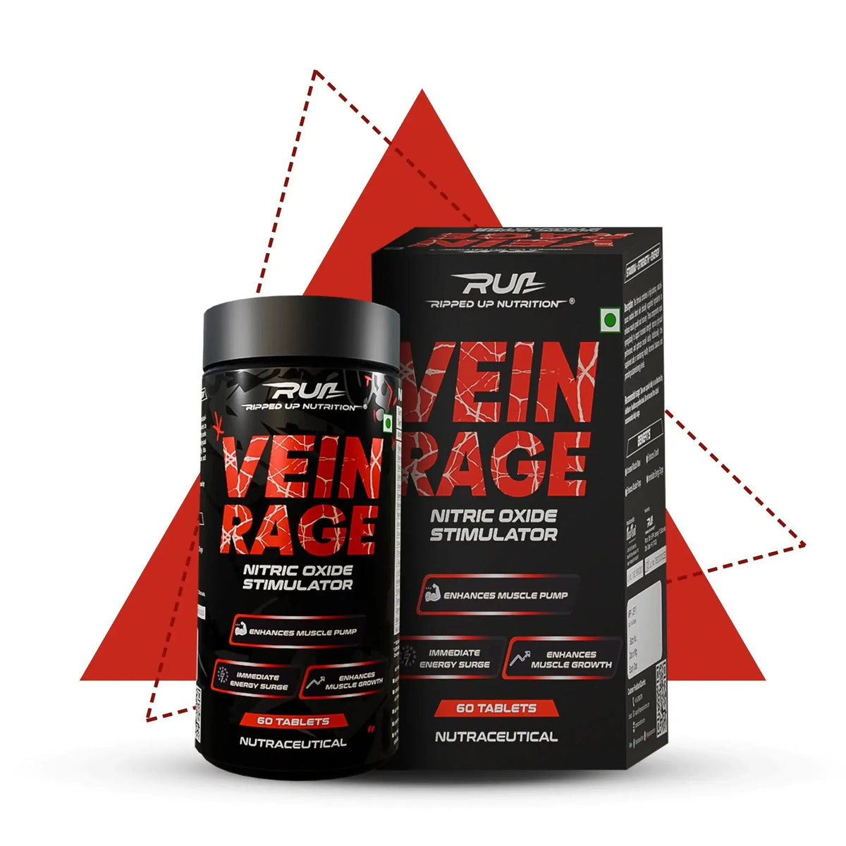 Vein Rage: Nitric Oxide Booster - Ripped Up Nutrition