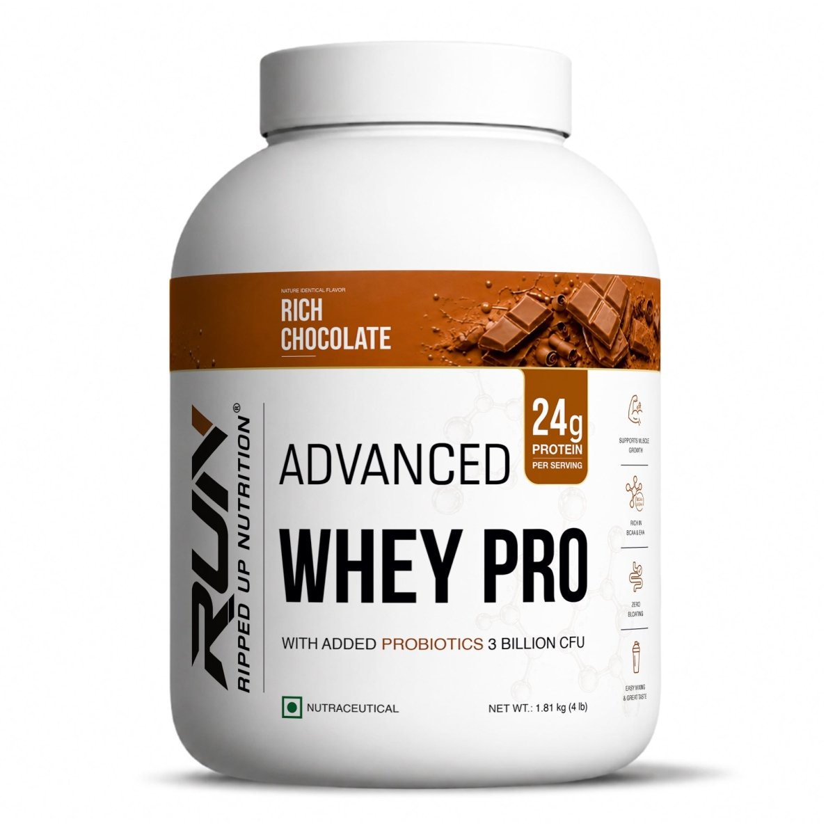 Whey PRO- Trustified™ (Primary Concentrate + Isolate Blend) (Advanced) - Ripped Up Nutrition