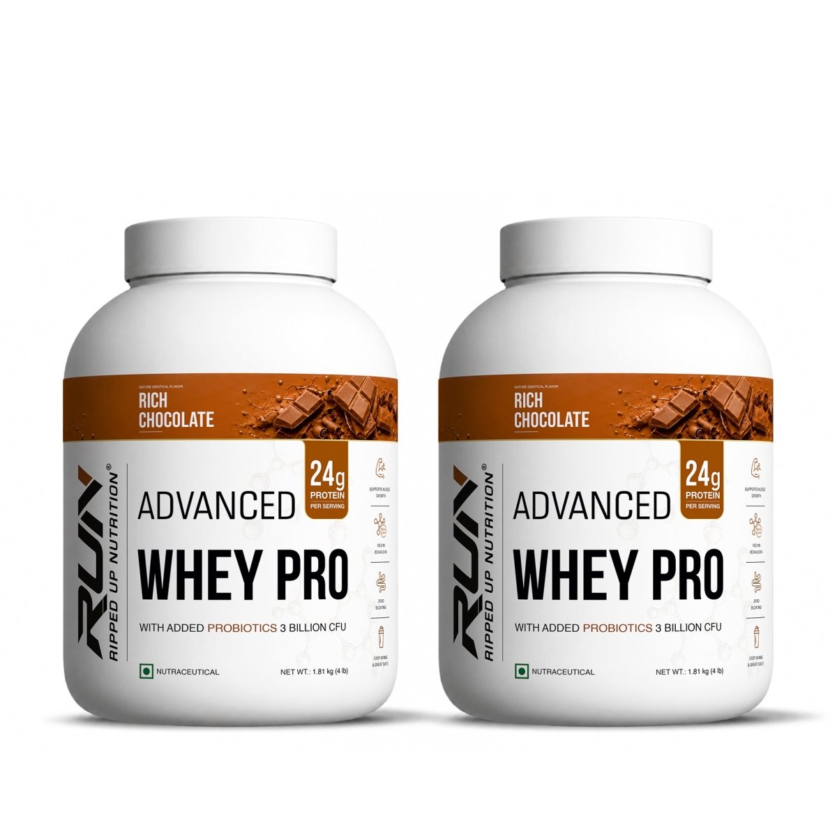 Whey PRO- Trustified™ (Primary Concentrate + Isolate Blend) (Advanced) - Ripped Up Nutrition