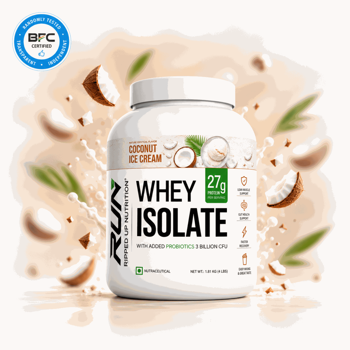 Whey Protein Isolate - Ripped Up Nutrition