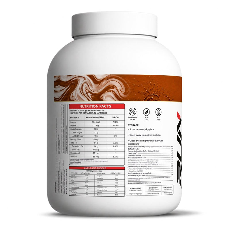 Whey Protein Isolate NEW - Ripped Up Nutrition