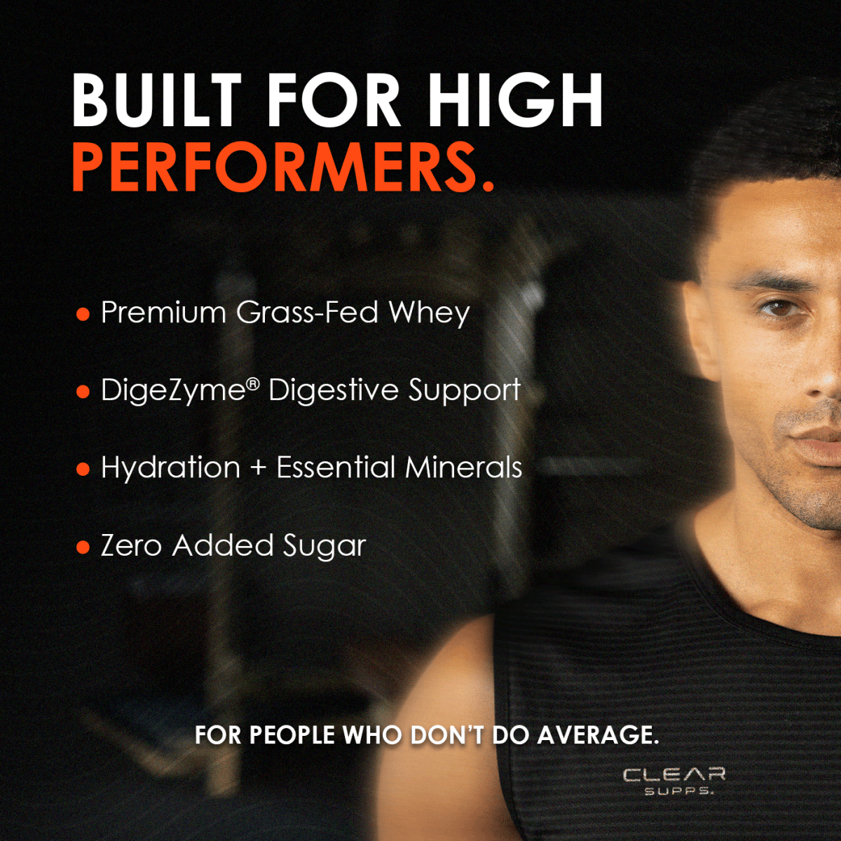 CLEAR SUPPS WHEY TOO GOOD