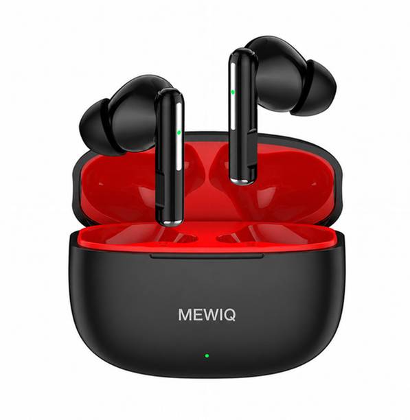 Mewiq Wireless earbuds XR228 with 30H PlayTime, 40MS Low Latency AI ENC 5 4v 18 Bluetooth