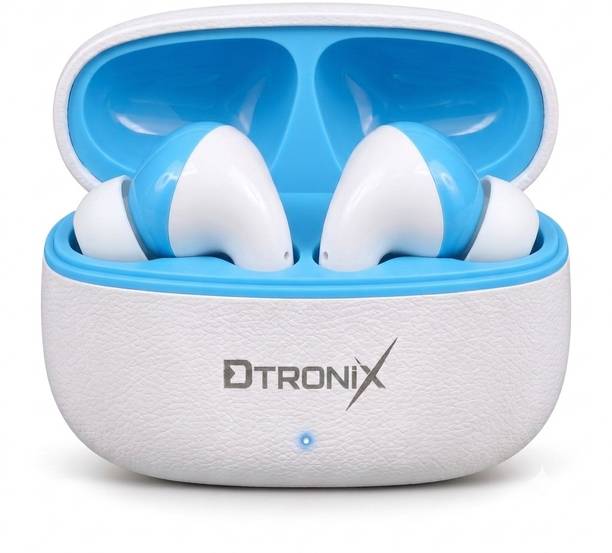 Dtronix Wireless TWS Earbuds with Charging Case | Bluetooth Earphones