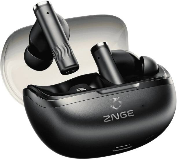 ZNGE Zainth Buds 50Hours Playtime & AI ENC Crystal Bionic Sound Bluetooth Earbuds 7 Gaming