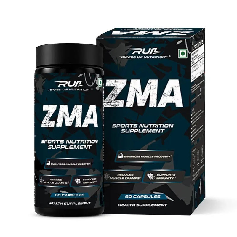 ZMA – Advanced Night Recovery Formula (60 Veg Capsules) - Ripped Up Nutrition