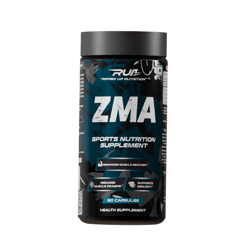 ZMA – Advanced Night Recovery Formula (60 Veg Capsules) - Ripped Up Nutrition
